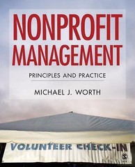 Nonprofit Management: Principles and Practice by Michael J. Worth