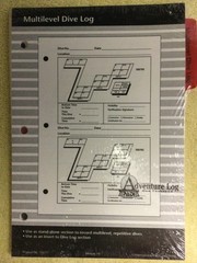 PADI ADVENTURE LOGBOOK BINDER PAGES AS PICTURED v6