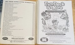Vintage 2002 Supe Duper Educational Spiral Book Therapy Material 17 Fun Sheets