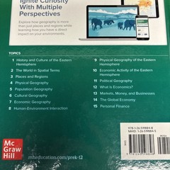 Eastern Hemisphere Culture And Geography Ohio Edition Book