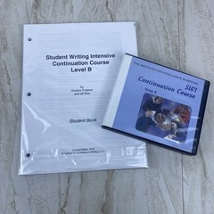 IEW SWI Continuation Course Level B – Student Materials, 9 DVDs + Teacher CD-ROM
