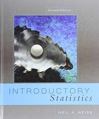 Introductory Statistics (7th – Hardcover, by Weiss Neil A. – Acceptable n