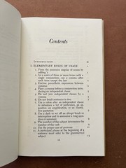 VTG Nice! The Elements of Style by William Strunk & E.B. White Hardback Third Ed