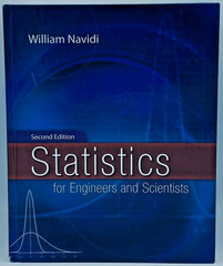 William Navidi Statistics for Engineers and Scientists Textbook 2008