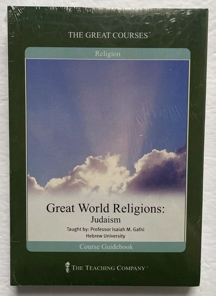 Great World Religions Judaism 2003 DVD & Guidebook The Teaching Company NEW