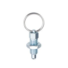 4 PCS Spring Plunger Pins M10 Device Loading Locking Pin M10-1.5-6 Ring