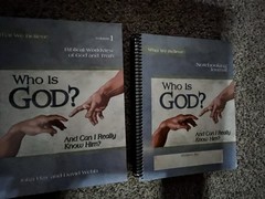 NEW Apologia Who is God? And Can I Really Know Him? Vol 1-Text & Notebooking Set