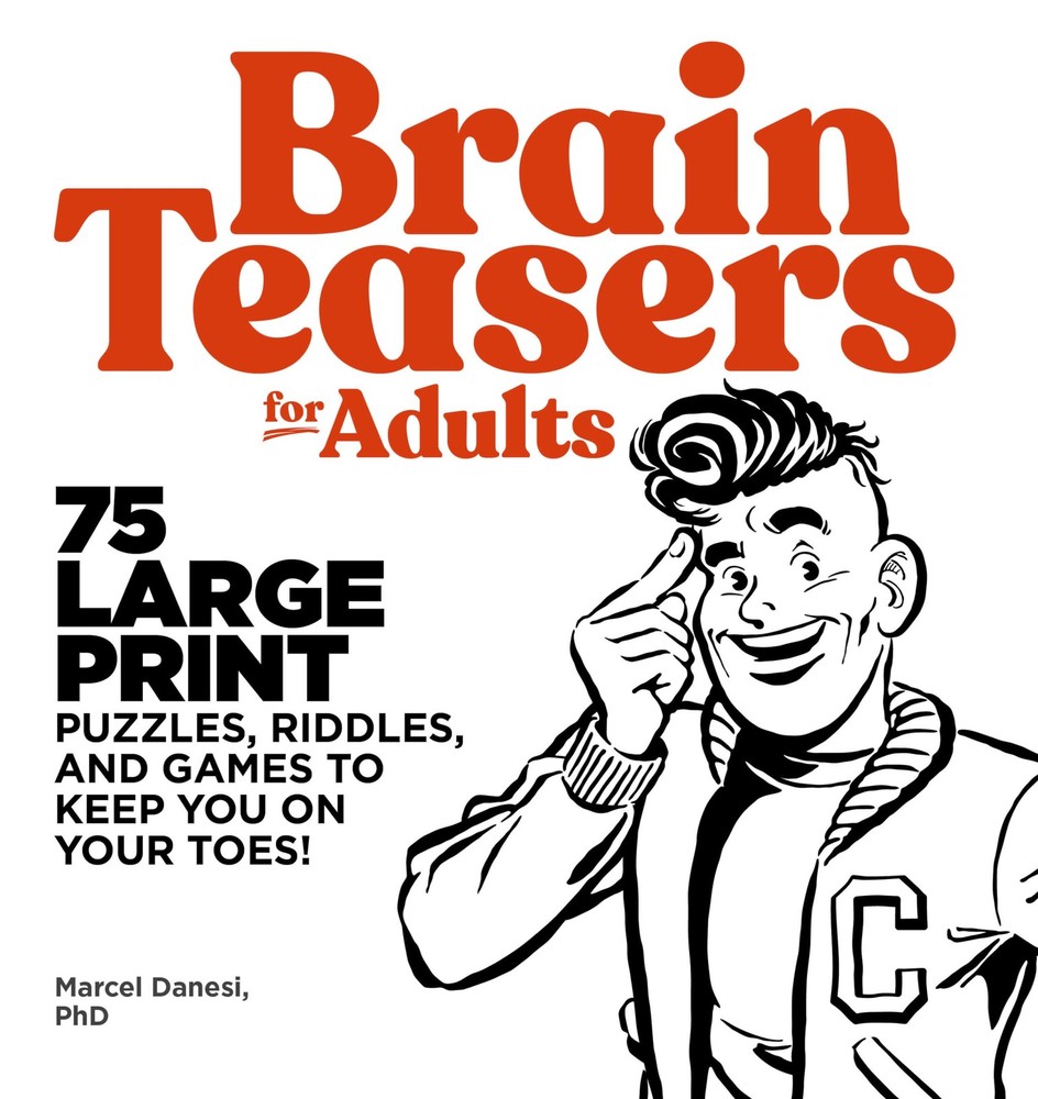Brain Teasers for Adults: 75 Large Print Puzzles, Riddles, and Games to Keep…