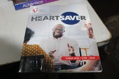 2020 Heartsave First Aid CPR AED Student Workbook by Aha, New