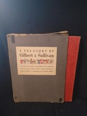 Vintage A Treasury of Gilbert & Sullivan (c) 1941 Boxed Set 102 Songs