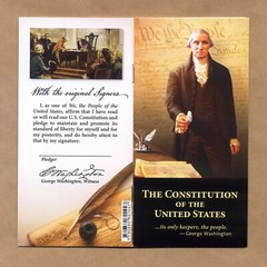 US Pocket Constitution & Amendments, Declaration of Independence, Bill of Rights