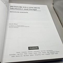 Reinforced Concrete : Mechanics and Design by James Wight (2015, Hardcover)