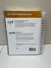 CPT Professional 2026 Edition by American Medical Association (2025, Spiral)