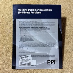 PPI Machine Design and Materials Six-Minute Problems – 2019 / 4th Revision
