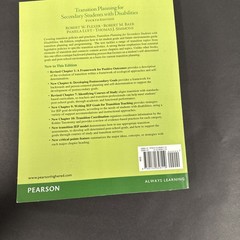PEARSON Transition Planning for Secondary Students with Disabilities by Robert..