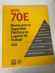 NFPA 70E Norma para la Seguridad Electrica en Lugares de Trabajo Paperback 2018