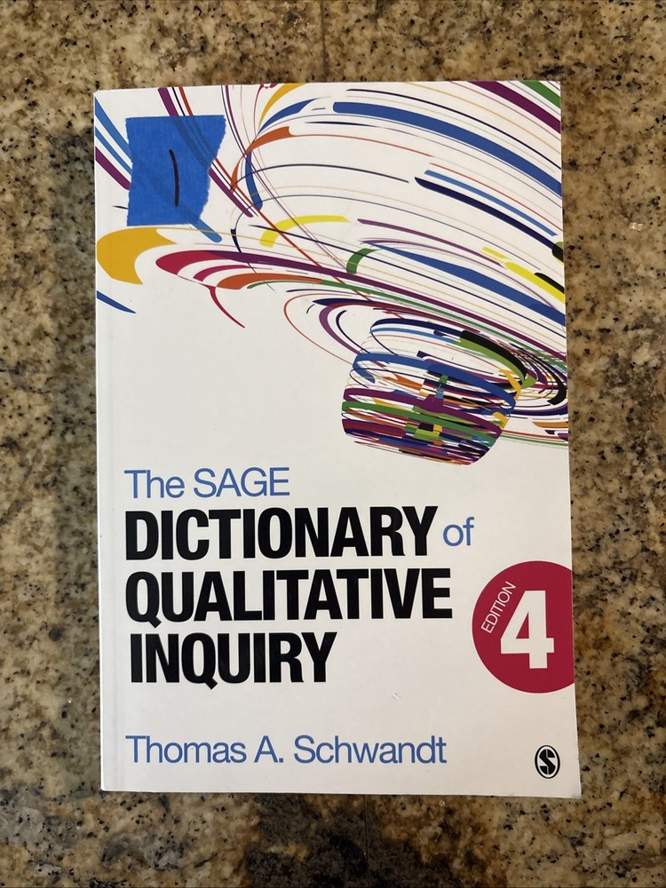 The SAGE Dictionary of Qualitative Inquiry – Paperback – VERY GOOD