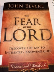 Fear of the Lord Workbook