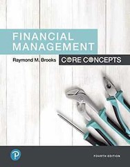 Financial Management: Core Concepts – Paperback, by Brooks Raymond – Good