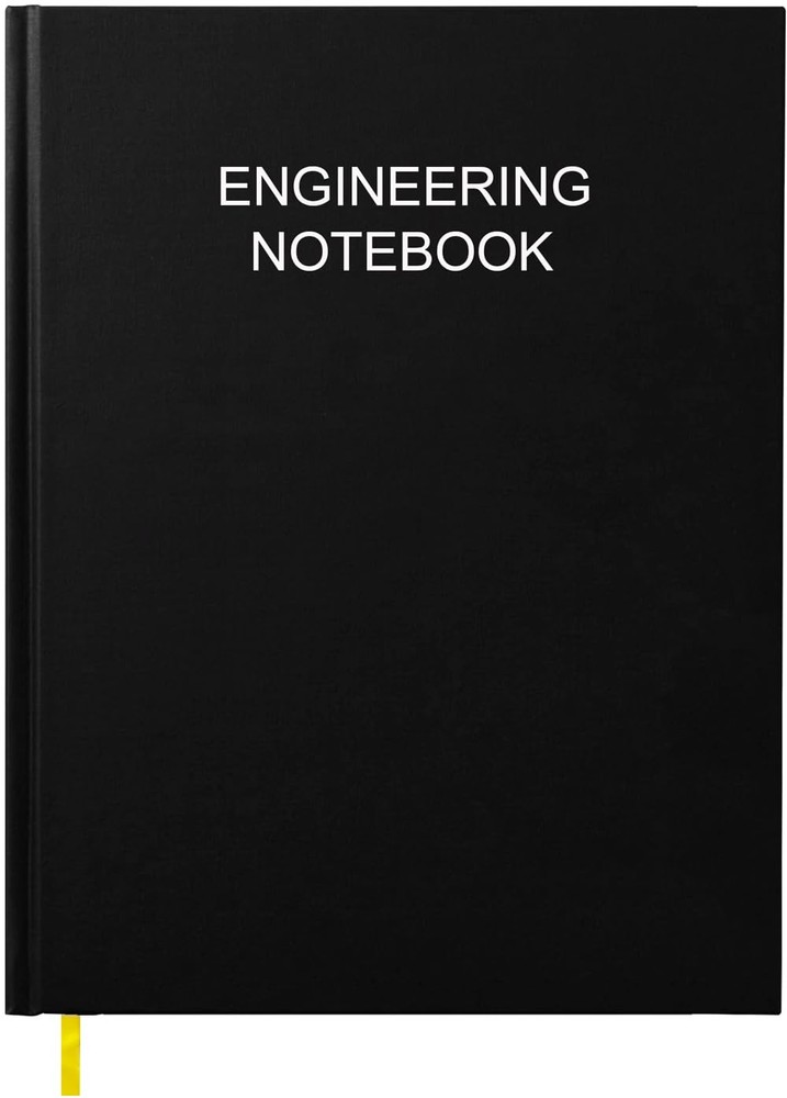 Engineering Notebook/Lab Notebook – 120 Pages Engineer Graph Paper Notebook w…