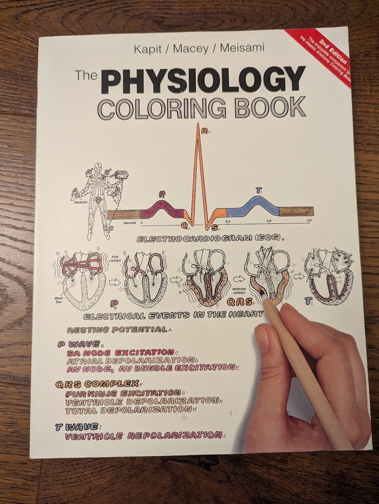 Physiology Coloring Book by Wynn Kapit, Esmail Meisami and Robert Macey…