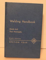 AWS Welding Handbook Sixth Edition Sections 3A-3B,4 & 5