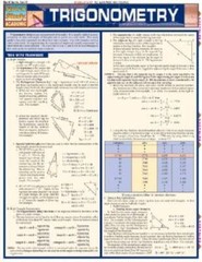 Trigonometry (Quickstudy: Academic) – Pamphlet By BarCharts, Inc. – GOOD
