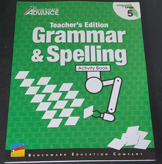 Benchmark Advance Grammar & Spelling Activity Book Teacher’s Edition Gr 5