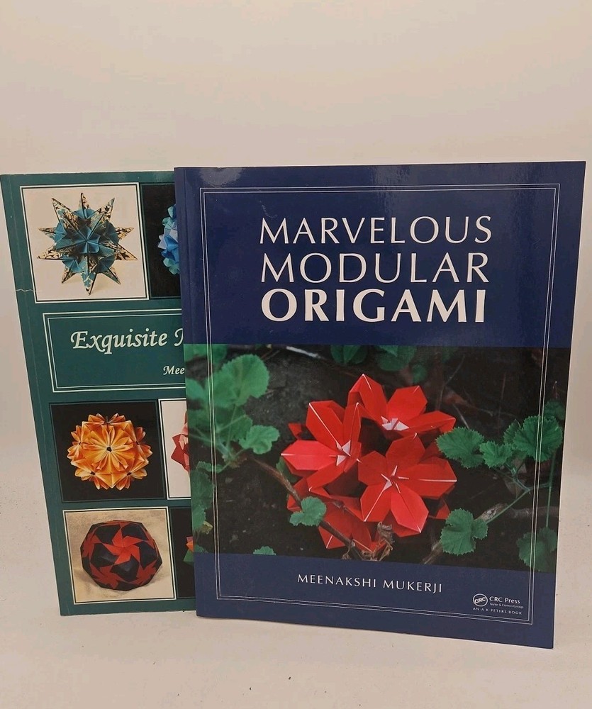 Marvelous Modular Origami And Exquisite Origami Paperbacks Meenakshi Mukerji P2