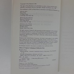 **READ DISCRIPTION** Metamorphoses: Towards a Materialist Theory of Becoming