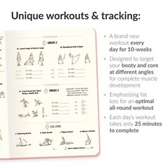 The Badass Body Goals Journal by Habit Nest. Booty Shaping & Resistance Training