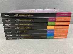 MCAT Complete 7-Book Subject Review 2021-2022 Box Set