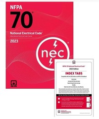 New NFPA 70 NEC 2023 National Electrical Code Paperback USA STOCK W/Ez Tabs
