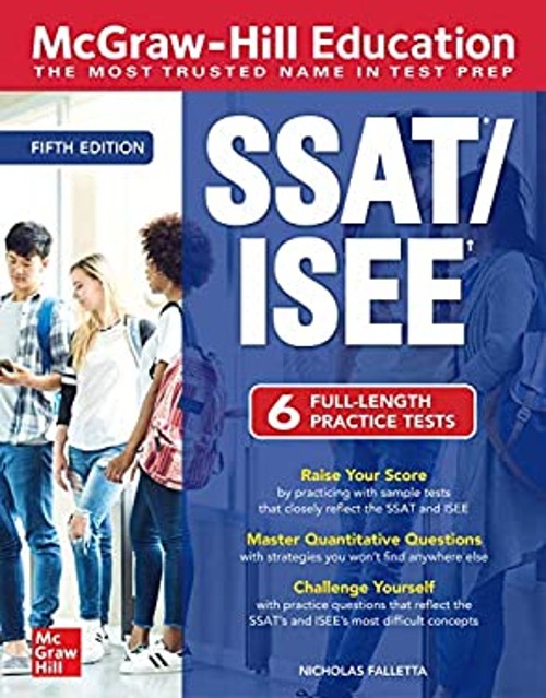McGraw-Hill Education SSAT/ISEE, Fifth Edition Paperback Nicholas