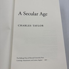 A Secular Age – Hardcover By Taylor, Charles – GOOD HCDJ