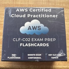 AWS Certified Cloud Practitioner Flashcards. Brand New.