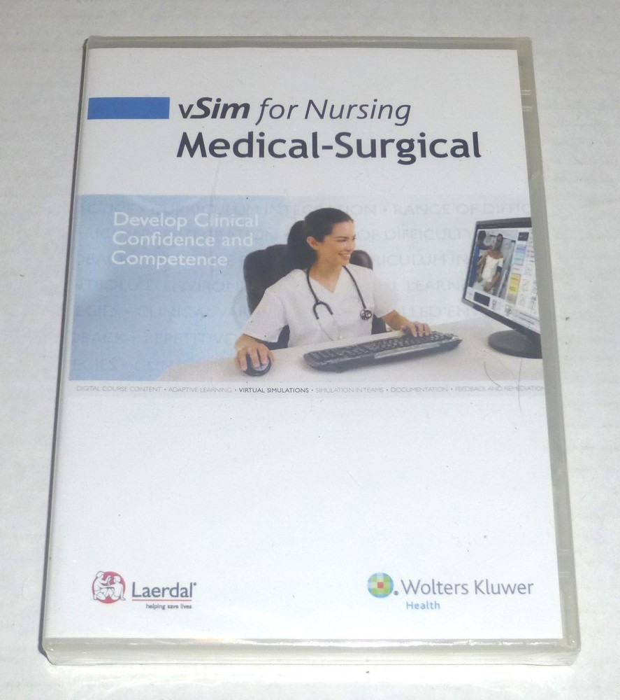 vSim For Nursing Medical-Surgical Access Code Card Wolters Kluwer Health READ