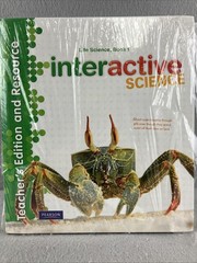Interactive Science Life Science V 1-3 TEACHER’S EDITION and RESOURCE Pearson