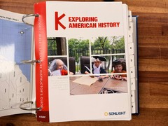Sonlight K Instructor’s Guide Binder History LA Science 4-Day