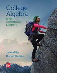 Loose Leaf Version for College Algebra – Loose Leaf, by Miller Julie – Very Good