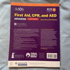 Advanced First Aid, CPR, and AED by American Academy of Orthopaedic Surgeons…