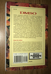 DMSO NATURE’S HEALER BOOK RELIEVE PAIN REPAIR TISSUE DAMAGE DR MORTON WALKER