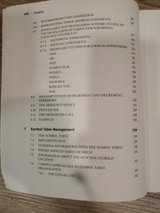 Electrical and Computer Engineering Ser.: Algorithms for Compiler Design/C O. G.
