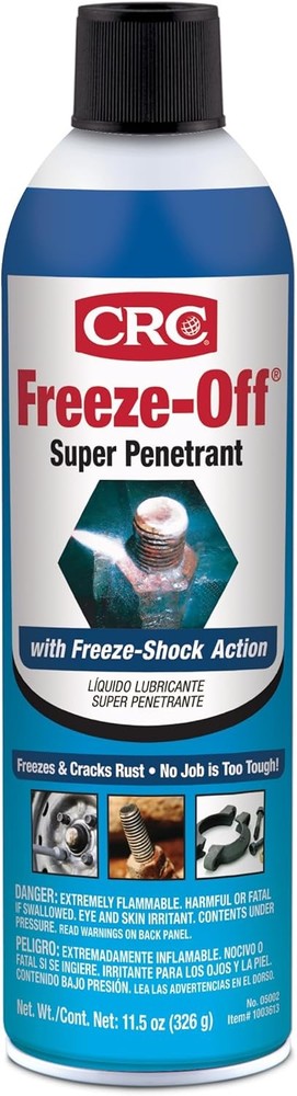 CRC Freeze-Off Super Penetrant 11.5 oz Aerosol Rust Remover Spray 05002