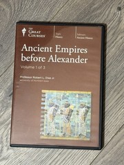 The Great Courses Ancient Empires Before Alexander. R. Dise 18 CD & Guidebook LN
