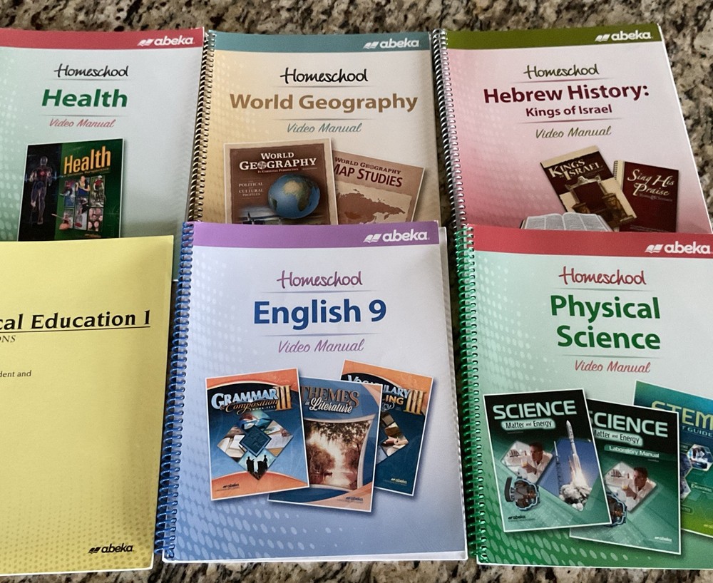 ABeka 9th Grade 9 Curriculum/ Keys/Lesson Plans,Student Quiz/Test Booklets
