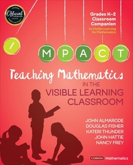Teaching Mathematics in the Visible Learning Classroom, Grades K-2 (Corwin M…