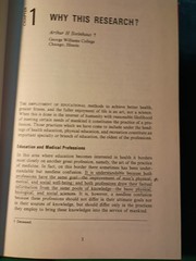 Research Methods in Health, Physical Education, Recreation 1975
