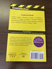 Statistics Quick Review. Cliffs Notes
