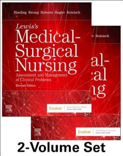 Lewis’s Medical-Surgical Nursing – 2-Volume Set: Assessment and Managemen – GOOD